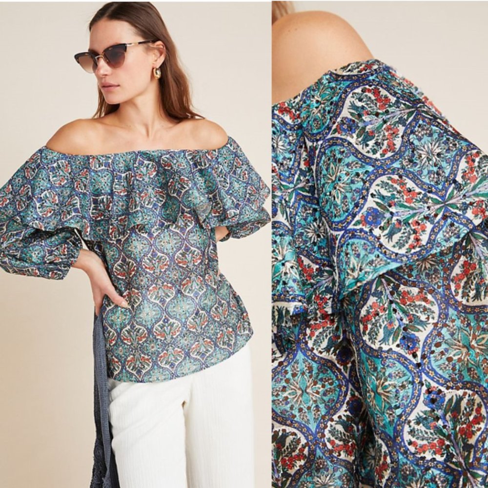 Anthropologie Sachin & Babi Musette Blouse - Picture 2 of 5